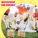 Kidum 26 Pcs Softball Goodie Bags Clear Softball Treat Bags Sport Theme Party Favor Bags for Team Snack Birthday