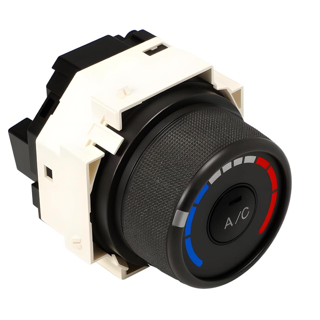 A/C Temperature Control Switch Fit for Corolla 2009 2010 2011 2012 2013, Matrix 2009 2010 Cooling Heating Control Knob Switch Replace 5590302091 5590312080