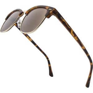 VITENZI Sunglasses with Readers for Men Women Reading Sun Tinted Glasses with Full Readers - Tivoli (Tortoise)