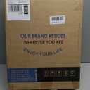 Stadium Seats with Back Support and Cushion Thick Padded Bleacher Chairs with Shoulder Strap, Portable Folding Stadium Seat Chair for Bleachers Includes Cup Holder and Side Pocket, Gray (1pcs)