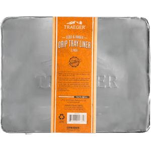 Traeger Grills BAC458 Ranger/Scout Drip Tray Liner Grill Accessory, 5 Count