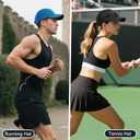 American Trends Unisex Running Tennis Hats Baseball Caps for Women Men Cooling Summer Golf Baseball Hats, Gray