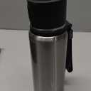 Stainless Steel Insulated Bottle, 20oz with cup Vacuum Insulated Water Bottle, Thermo for Hot Drinks/Cold Drinks,24-Hr Insulation Commute, Travel (Silver)