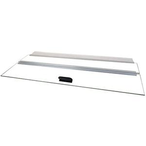 H2Pro 24" Glass Canopy for 15/20/ 55-Gallon Aqueon All Glass Marineland Perfecto Aquarium Fish Tank (23.07 x 11.69 x 0.16in)