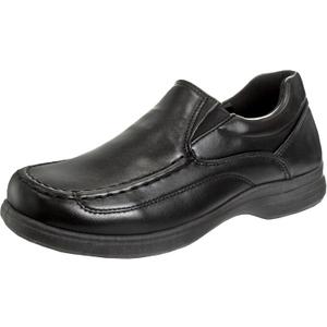 French Toast Boys Shoes - Kids Oxford School Uniform Loafer Church Dress Shoes Slip-On Faux-Leather (Toddler-Big Kid) (Black)1