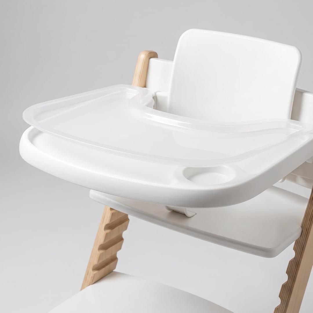 Fornel Baby Set for 6-36 Months Babies with Backrest, Tray and Tray Cover to Convert The Fornel Chair into a Comfortable High Chair Includes Gliders and Harness
