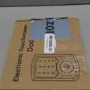 Hidalife Keyless Entry Door Knob with Code, Digital Door Lock with Keypad, Touchscreen Keypad Door Lock with Handle for Front Door Bedroom Home, Auto-Lock, Matte Black