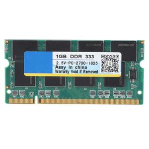 Laptop, 1G 333MHz Laptop Memory DDR, 200pin 2.5V Laptop Memory Module, for DDR PC 2700 Notebook Full Compatibility for Default