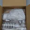 Gourmet Pasta Press Attachment for KitchenAid Stand Mixers, Pasta Maker Attachments with 7 Interchangeable Pasta Plates, Kitchen aid Pasta Attachment for Spaghetti Bucatini Fusilli l Macaroni