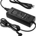 ALITOVE 24V Power Supply DC 24 Volt 5A AC Adapter 100-240V AC/DC Adapter Transformer Compatible 5 Amp 4A 3A 2.7A 2.5A 2A with 5.5 * 2.5mm/2.1mm Tip for LED Strip CCTV Camera Printer LCD Monitor
