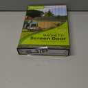 Magnetic Screen Door - Fits Door Opening 36 x 82 in, Actual Screen Size 38"x83", Hands Free Mesh Partition,Heavy Duty Curtain Keeps Bugs Out, Frame Hook & Loop, Pet and Kid Friendly (Polyester-Black)