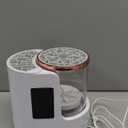 3 IN 1 Electric Makeup Brush Cleaner,Automatic Makeup Brush Cleaner with Makeup Brush Dryer,Portable USB Deep Cleaning for All Size Beauty Makeup Brush Set,Blush Brush,Sponges (White)