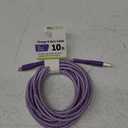 CCY-USB X 10 FT BRAIDED CABLE - PURPLE