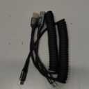 USB to USB C Cable [2Pack 3FT] Coiled USB C Cable Fast Charging 60W, USB A to USB C Cable for CarPlay, iPhone USB C Cable Durable Braided USB C Cord for iPhone 17 16 15 Pro Max/Samsung Galaxy and More