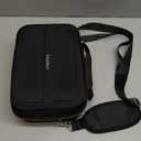 iVoler Carrying Storage Case for Nintendo Switch/Switch OLED Model (2021), Portable Travel All Protective Hard Messenger Bag Soft Lining 18 Games for Switch Console Pro Controller & Accessories Black