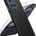 FNTCASE for Moto G-2026/2025 Phone Case: Moto G Play 2026/Moto G Power 2025 Case with Screen Protector Dual Layer Military Drop Protection Heavy Duty Shockproof Rugged Non Slip Cell Phone Cover, Black