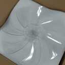 Low Profile Ceiling Fan with Lights,110v Modern Dimmable Flower Shape, Remote Control/app Control,Timing 6 Gear Speeds Fan Ceiling Lamp. (White)
