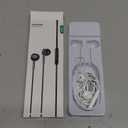 Type C Headphones Wired for iPhone 16e 17/16 Pro Max/16 Pro/16 Plus/16/15, USB C Earphones Noise Canceling Earbuds with Mic & Remote Control for Samsung Galaxy S25 Ultra S24FE S23 S22 A17 A16,Pixel 10