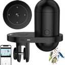 hygger WiFi Automatic Fish Feeder for Aquarium, Smart App Control Auto Fish Food Dispenser with Camera and Timer, Vacation Feeder with 230ml Large Capacity and USB Cable for Turtle Betta Koi Tank