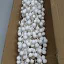 40 Pcs Artificial Berry Stems Branches, Christmas White Faux Holly Berries Picks Ornaments for Christmas Tree Wreath DIY Craft Decorations Holiday Home Decor (40, White)