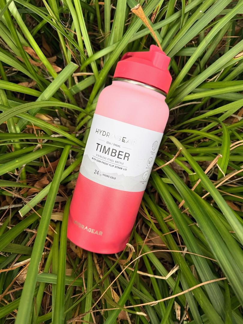 NWT Hydragear Timber Sport Bottle Pink 32 oz