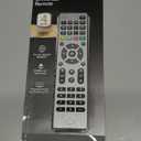 GE 4-Device Universal Remote Control, Designer Series, Brushed Nickel/Silver, 33709