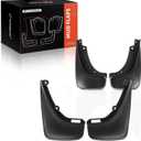 A-Premium Set of 4PCS Mud Flaps Splash Guards Mudguards Mudflaps with Hardware Compatible with Jeep Cherokee, 2019-2021, Sport Utility, (W/Fender Flares), Front and Rear (Driver and Passenger Sides)