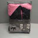 Tadpoles Quilted Stroller & Car Seat Cover - Black & Pink | 27" x 20" x 2" | Made of 100% Super Soft Microfiber Polyester | Warm, Gentle & Durable | Ideal for Use as a Stroller Cover & Car Seat Cover