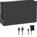 Dock Station for Nintendo Switch,3-1 Docking Station for TV with HDMI Cable and AC Adapter, Replacement Charging Dock Set for Switch Console