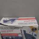 BLACK+DECKER Easy Steam Compact Iron for Clothes, Automatic Shutoff, Nonstick Plate, Light Weight, 1200 Watts (Standard)