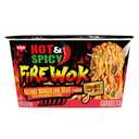 Nissin Hot & Spicy Fire Wok, Volcanic Mongolian Beef, 4.37 Ounce (Pack of 6) (EXP 10/21/26)