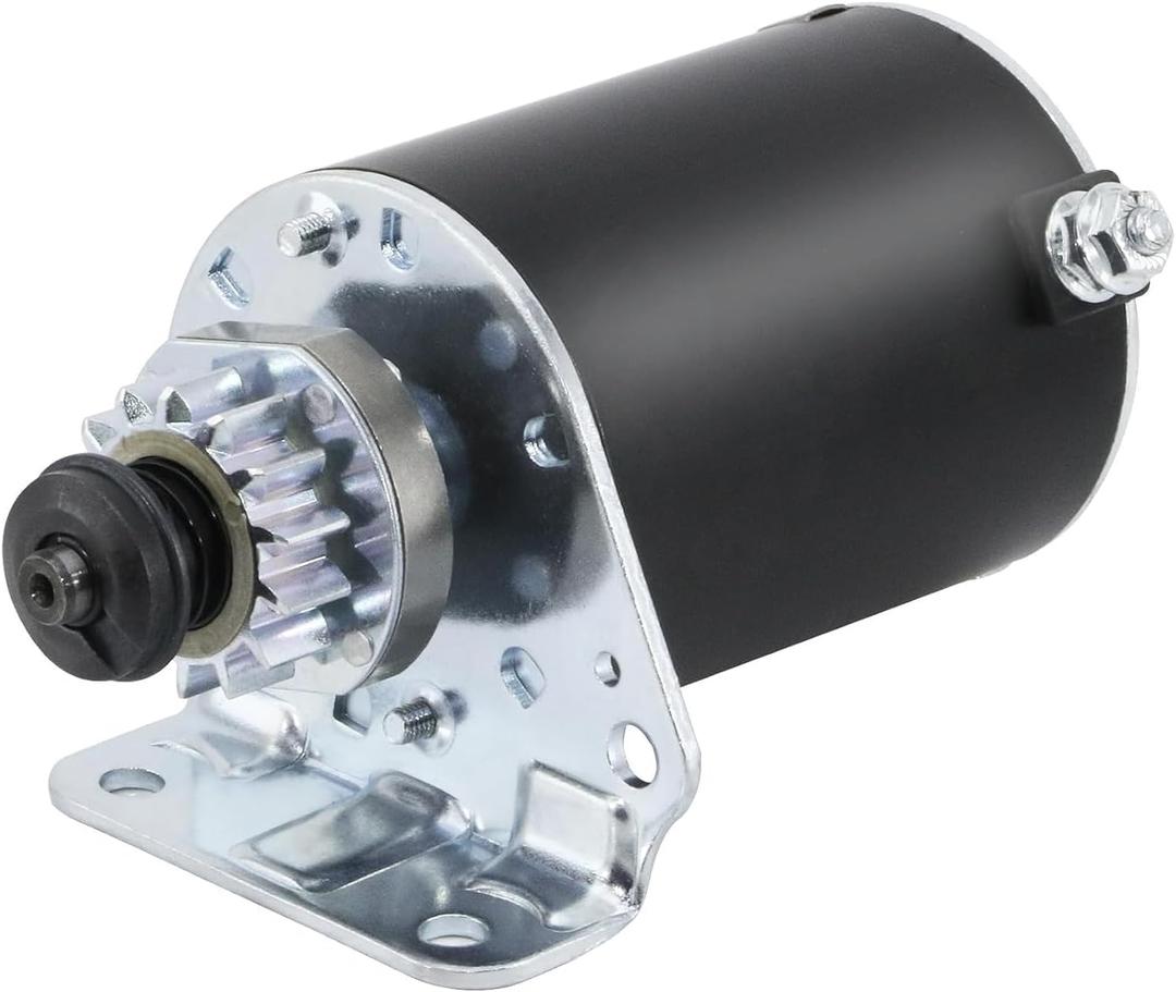Briggs and Stratton Starter Replacement 14 Teeth 593934 693551 030221 33R877, 12 12.5 13 14 15.5 16 16.5 17 17.5 18 18.5 19.5 HP Cub Cadet 11 16 18 RTZ LT1018 John Deere D100 105 L100 New Holland Toro