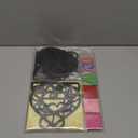 EggSun 36 Sets Valentine's Day Suncatchers Craft Kit for Kids Ornaments Stained Glass Effect Window Arts and Crafts Kit for Classroom Holiday Birthday Projects Home Favors Decorations Ages 4 8 12