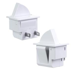 FOJOO Refrigerator Door Light Switch – Compatible with Whirlpool, GE, Maytag, Amana, Kenmore, KitchenAid, Admiral Fridge Light Replacement