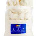 Bright Creations Wool Batting for Stuffing Animals, Crafts, Cushions, Pillow Filler, Needle Felting (16oz, Natural White) - Pillow Stuffing