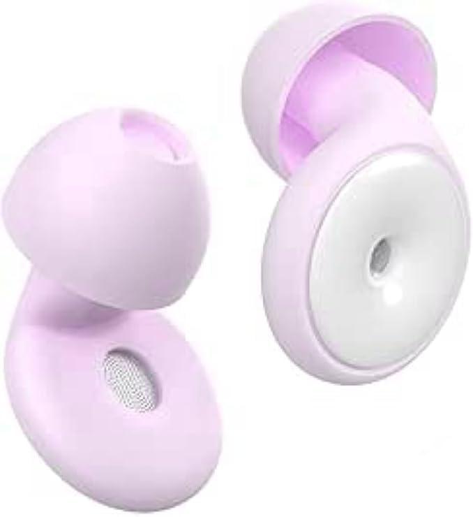 30dB Silicone Ear Plugs for Hearing Protection Sleep, Concert