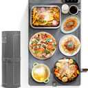 Food Warmer, Food Warming Mat for Parties Buffet, Graphene Heating, Nano Silicone, Roll Up for Storage