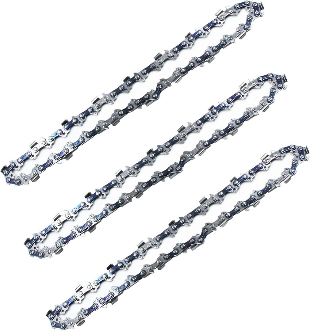 8 Inch Chainsaw Chain For Dewalt Pole Saw Chain DCCS623B DCCS623L1 (3 PACK)
