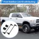 Front Stabilizer Bar Links with 2 Pcs Bushing for Dodge Journey 2009-2011 Sway Bar Link Kits No.K750382/K200219 1 Set