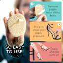 Walkize Metatarsal Pads Women | Heel Inserts for Women | Ball of Foot Cushions (2 Pairs Foot Pads) All Day Pain Relief and Comfort One Size Fits Shoe Inserts (Beige)