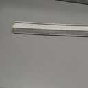 Redi Shade No Tools Easy Lift Trim-at-Home Cordless Pleated Light Filtering Fabric Shade White, 36" W x 64" L, (Fits windows 19"- 36")