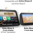 Screen Protector (2 Pack), for Echo Show 8 (1st and 2nd Gen) (Clear)