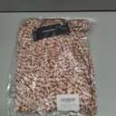 Womens Frill Mock Neck Boho Floral Tops Elegant Puff Long Sleeve Shirts 2025 Casual Vacation Outfits Work Blouse (L)