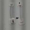 Refrigerator Lock, Heavy Duty Fridge Lock, Combination Lock for Refrigerator Cabinets, Drawers, Safety, Easy Install No Keys Needed (White-2Pack)