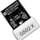 New USB Dongle Mouse Receiver Adapter Replacement for Logitech G502X / G502X Plus Lightspeed Wireless Gaming Mouse (White)