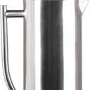 Frieling Coffee Press Stainless Steel French Press Coffee Maker - 44 oz, Brushed Stainless Steel - Double-Walled Insulated Zero Sediment Filter - For Home & Camping
