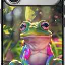 for iPhone 17 Pro Case - Colorful Frogs in The Sun Designed Phone Cases - TPU Phone Cases - Drop Protection