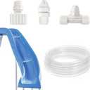 Pool Slide Water Tubing Kit, Inground Pool Slide Hose Kit, Sprayer/Spray Kit for Swimming Pool Slide(Whole Set)