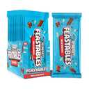 MrBeast Feastables Milk Chocolate Crunch Bar, King Size, 10 Count, Crispy Rice Chocolate Candy, Fairtrade Cocoa, 2.1oz Each (EXP 02/24/27)