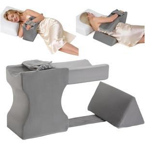 Shoulder Surgery Pillow for Sleeping, Arm Elevation Pillow for Rotator Cuff Recovery, After Shoulder Surgery Recovery Supplies, Side Sleeper Cushion for Pain Relief, Post Surgery Must Haves